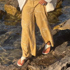 KITTLE SANDALS OFF WHITE LEATHER