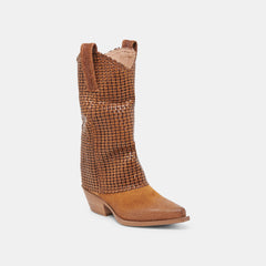 MAVRIK BOOTS CHESTNUT SUEDE