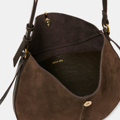BENNETT CROSSBODY ESPRESSO SUEDE
