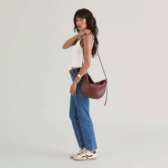 BURANO CROSSBODY BROWN LEATHER