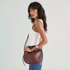 BURANO CROSSBODY BROWN LEATHER