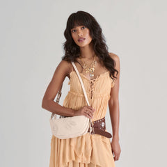 LIPARI CROSSBODY CREME LEATHER