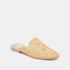 DIYA FLATS LT NATURAL MACRAME