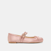 GIBSEN BALLET FLATS BLUSH SATIN