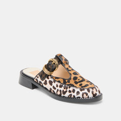 HARLAH FLATS LEOPARD MULTI CALF HAIR
