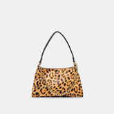 JAGGER SHOULDER BAG LEOPARD CALF HAIR