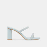 NOLAH PEARL HEELS ICE BLUE STELLA