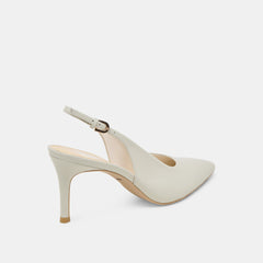 ELASI HEELS LIGHT SAGE LEATHER