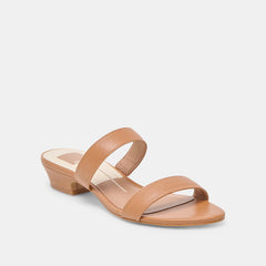 KAMILE SANDALS SADDLE LEATHER