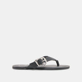 ROSSA SANDALS BLACK LEATHER
