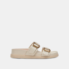 SOYA SANDALS WHITE LEATHER