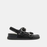 STARLA MESH SANDALS BLACK WOVEN MESH