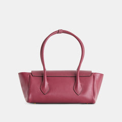 IRENE SHOULDER BAG BORDEAUX LEATHER