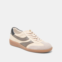 MERIT SNEAKERS WHITE GREY LEATHER