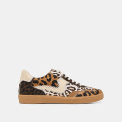 NOTICE STITCH SNEAKERS LEOPARD MULTI CALF HAIR