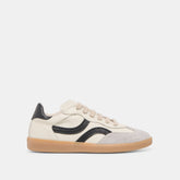 REBEL SNEAKERS WHITE BLACK LEATHER