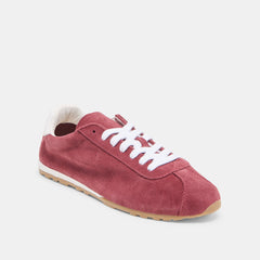 SERINA SNEAKERS BURGUNDY SUEDE