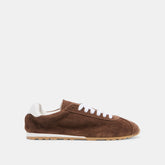SERINA SNEAKERS DK BROWN SUEDE