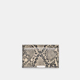 MINI-ME WALLET BLACK WHITE SNAKE STELLA