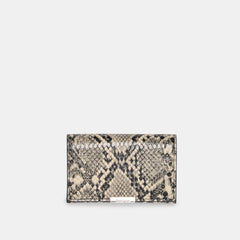 MINI-ME WALLET BLACK WHITE SNAKE STELLA