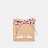 CROSS CORD LACE PINK MULTI