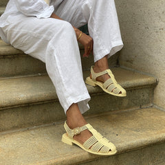 HOLIS 3D SANDALS LT YELLOW