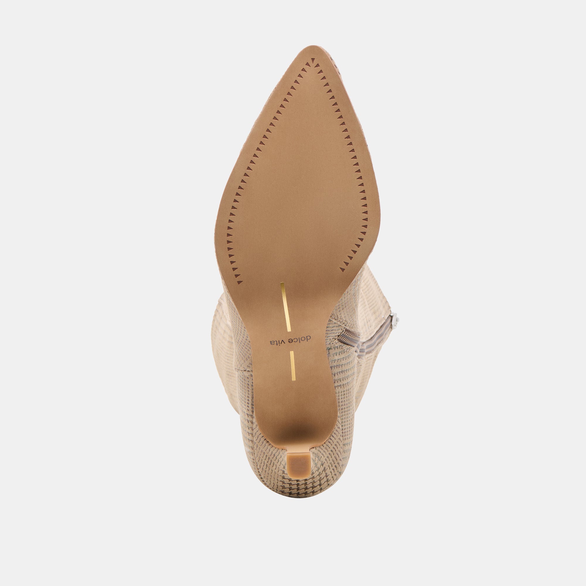 ALDY BOOTS HERRINGBONE PRINTED SUEDE