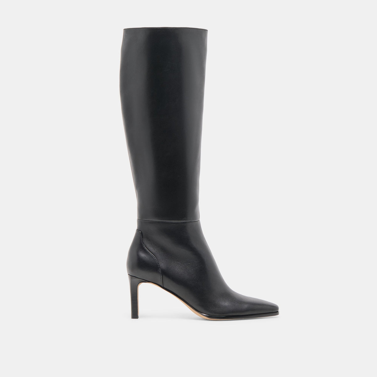EMMI EXTRA WIDE CALF BOOTS BLACK LEATHER