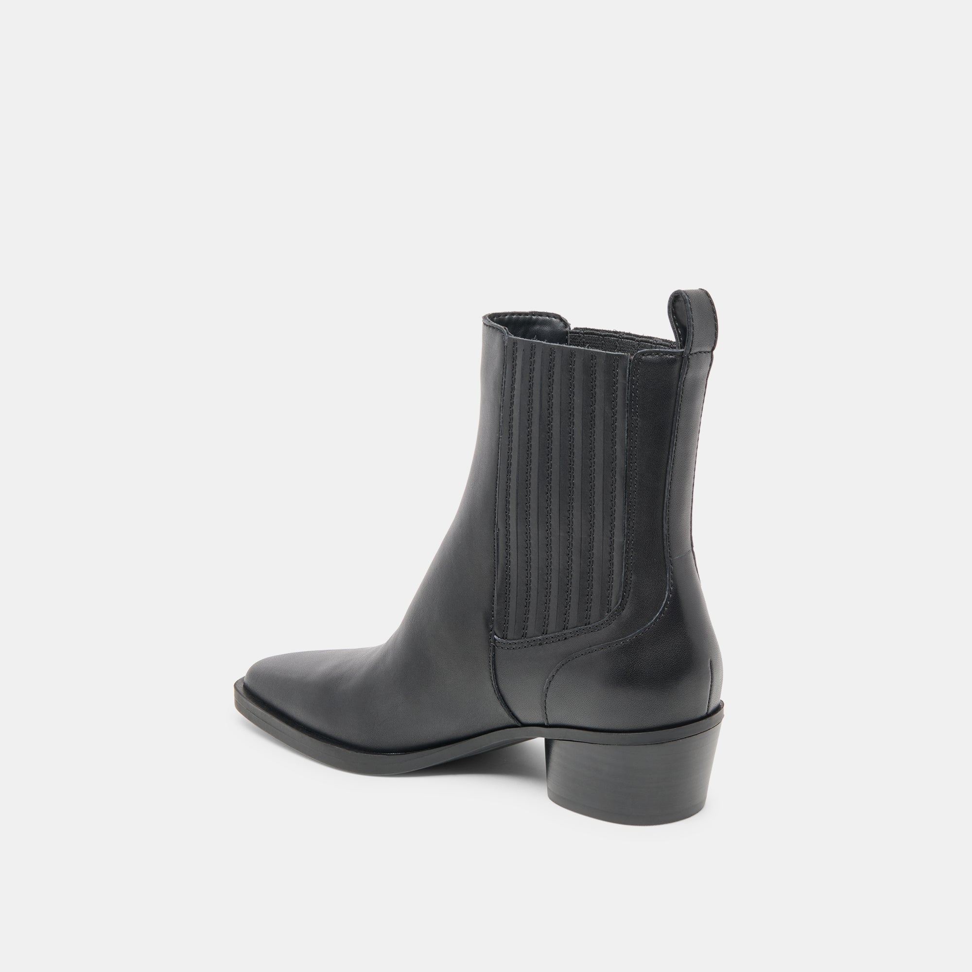 FAINT H2O BOOTIES BLACK LEATHER