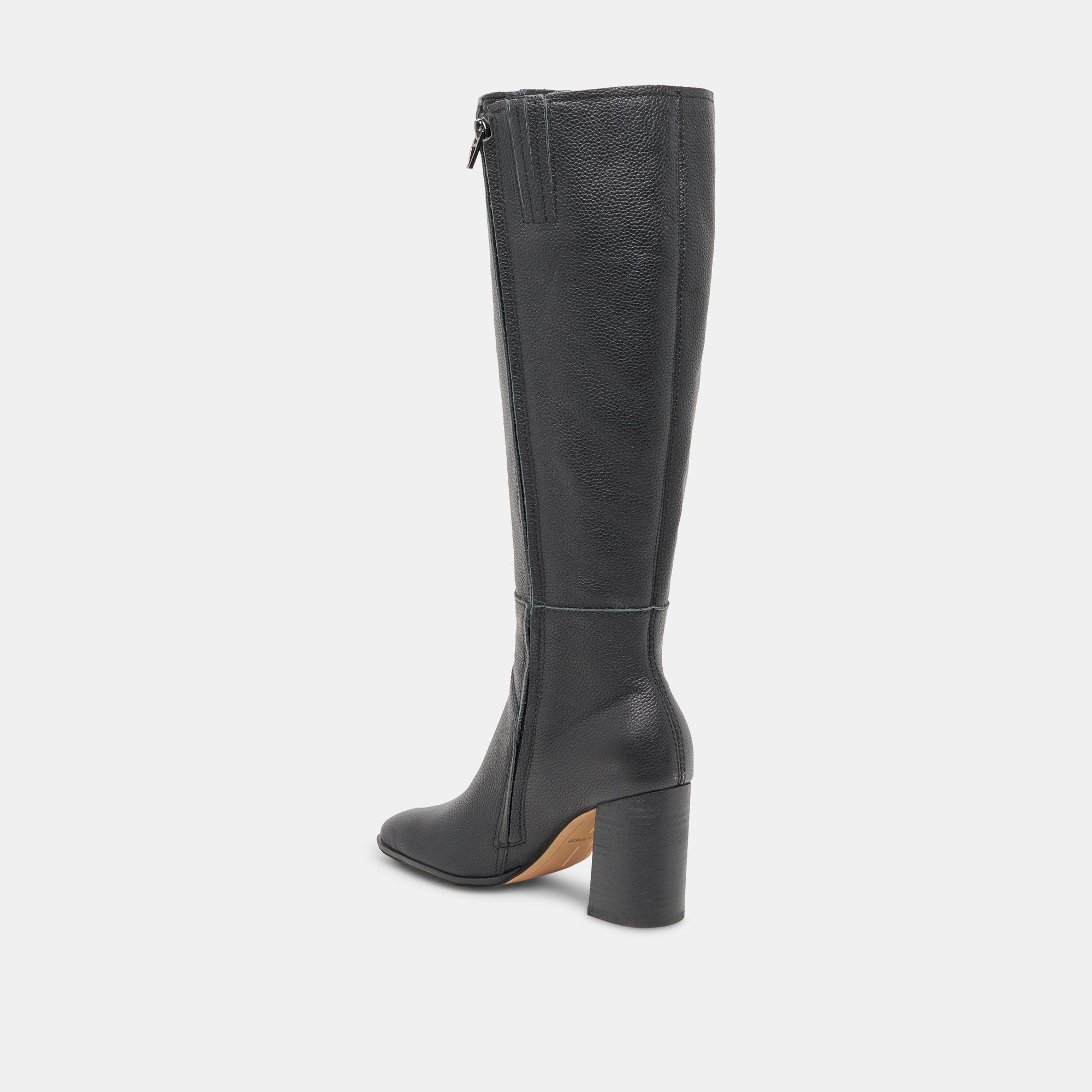 FYNN WIDE CALF BOOTS ONYX LEATHER