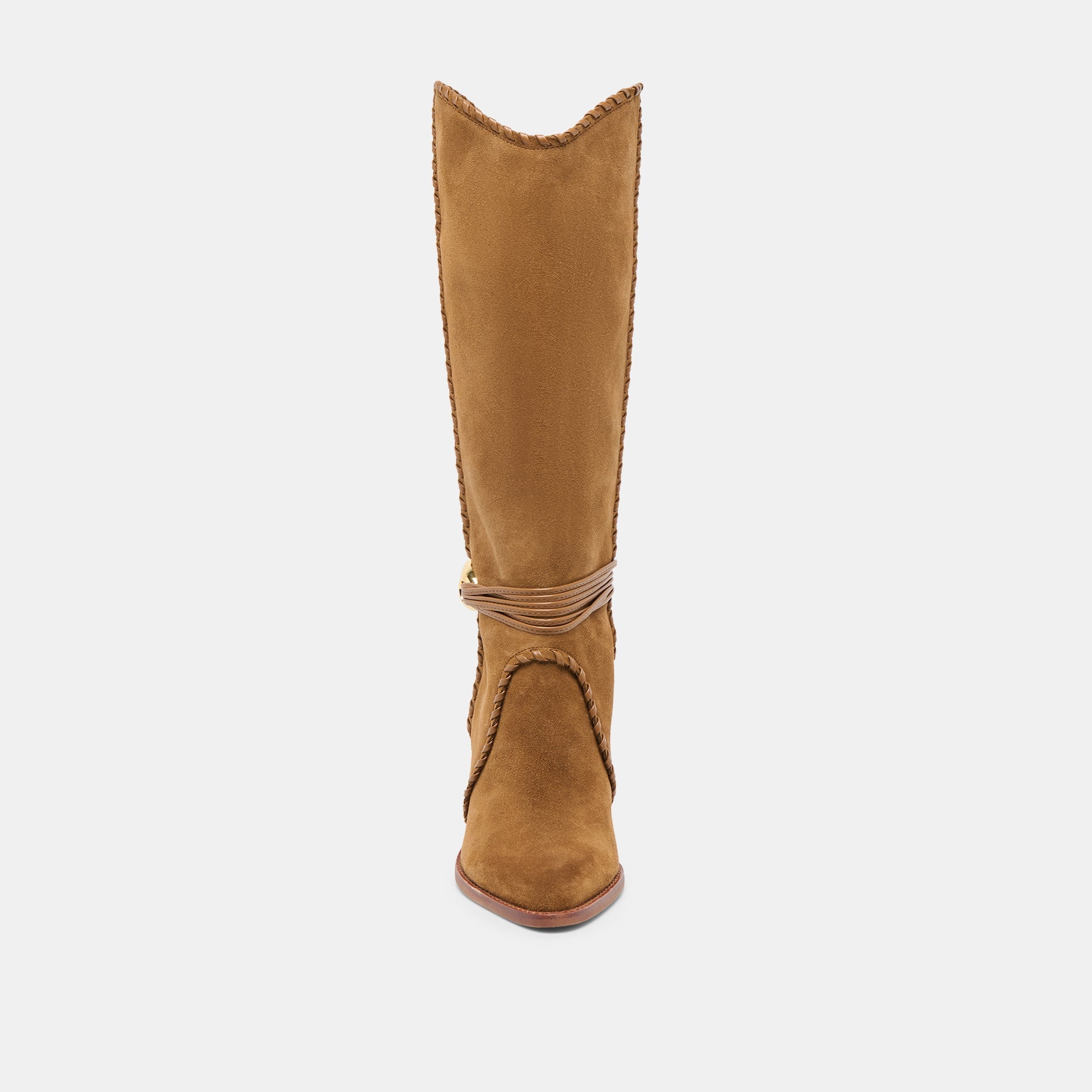 JODY BOOTS LT BROWN SUEDE