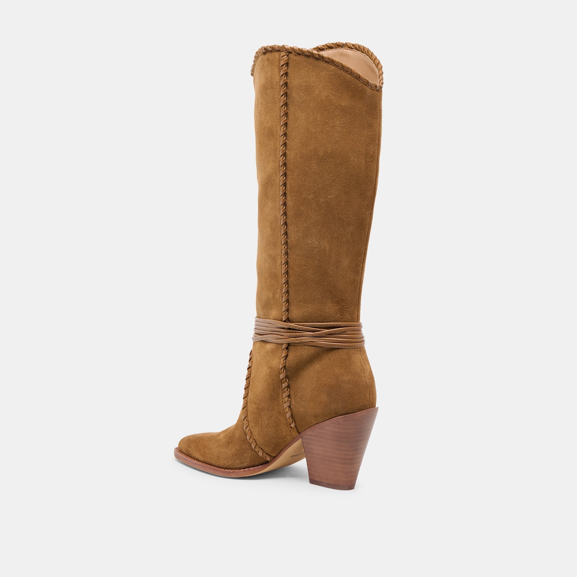 JODY BOOTS LT BROWN SUEDE
