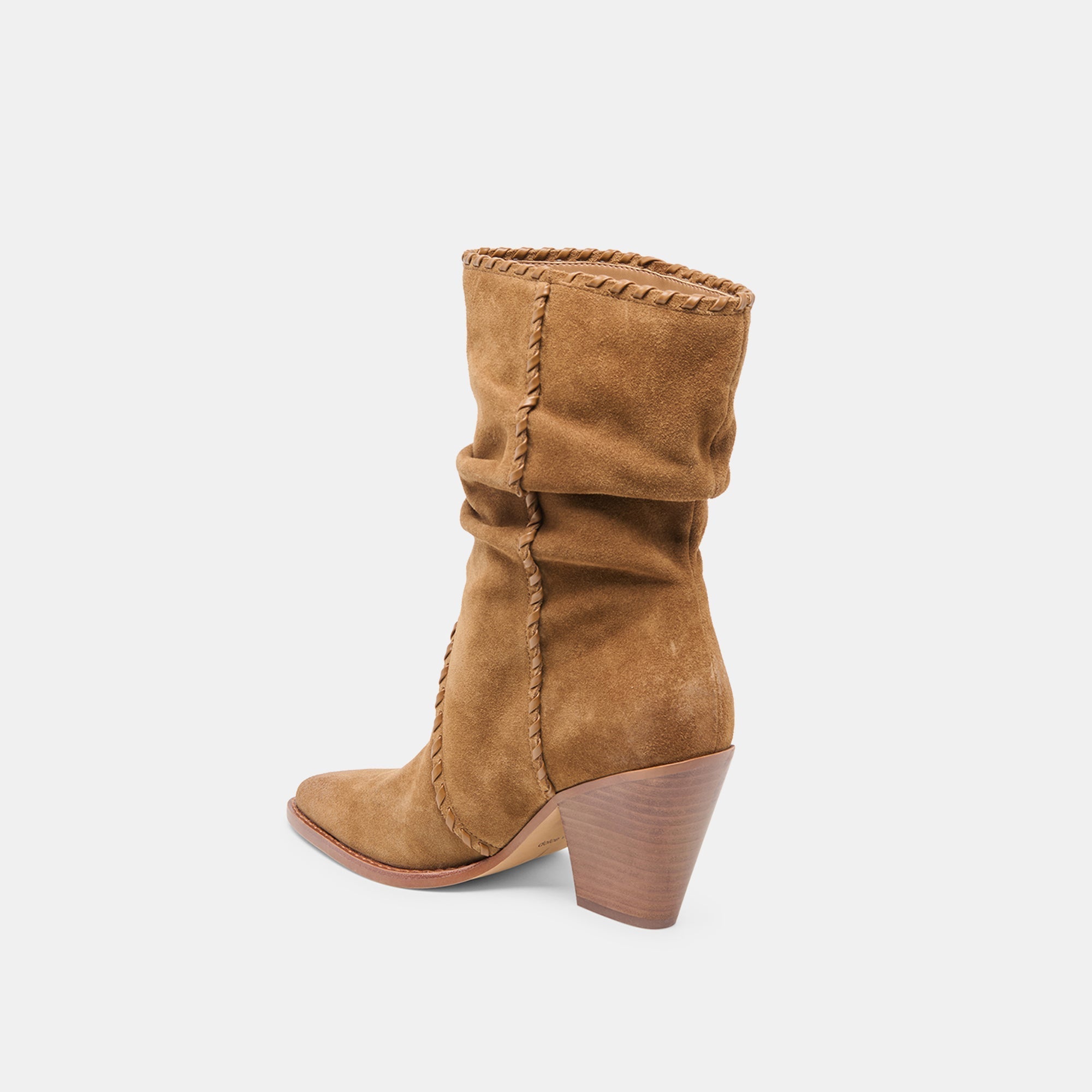 JULITH BOOTS LT BROWN SUEDE