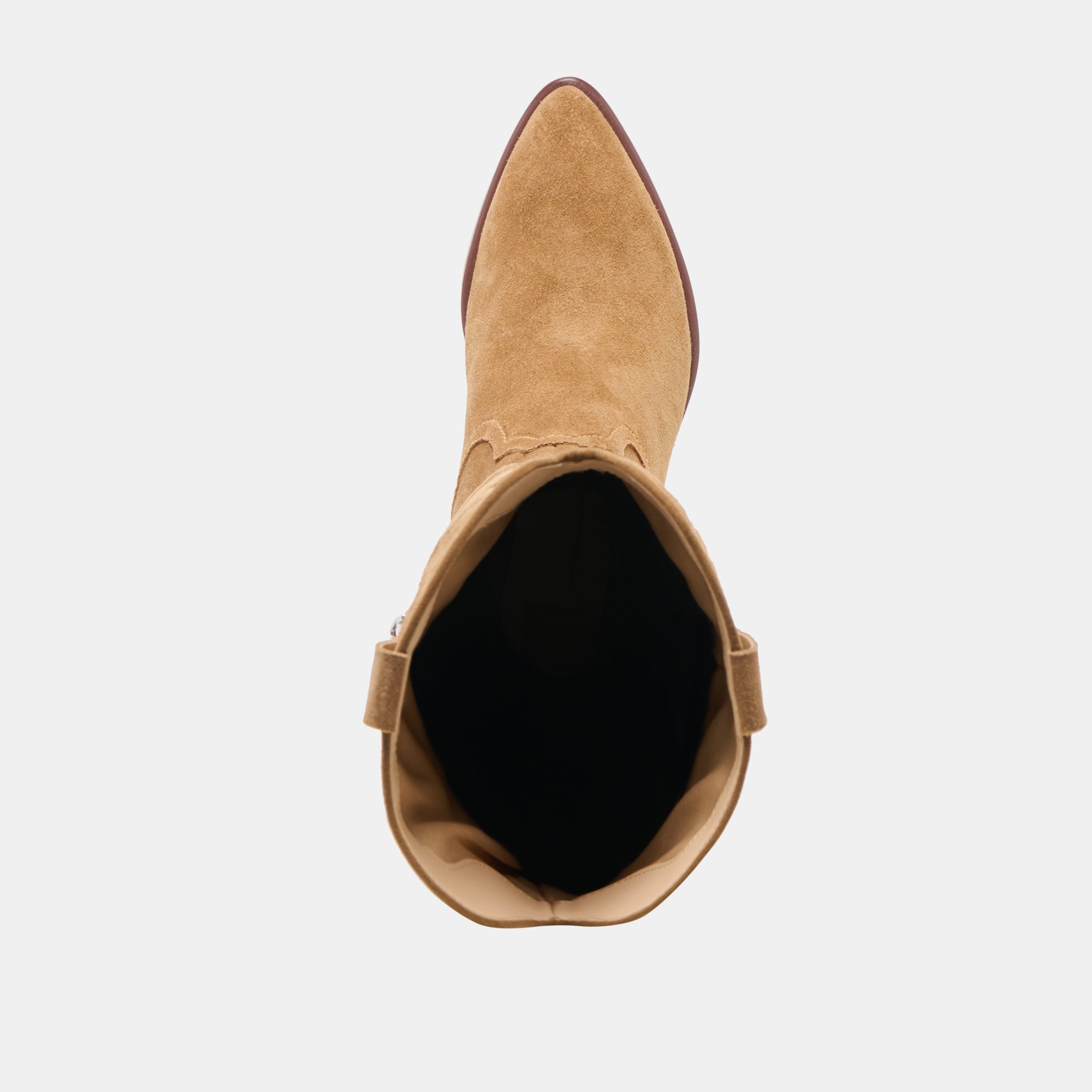 MIRLA BOOTS LT BROWN SUEDE