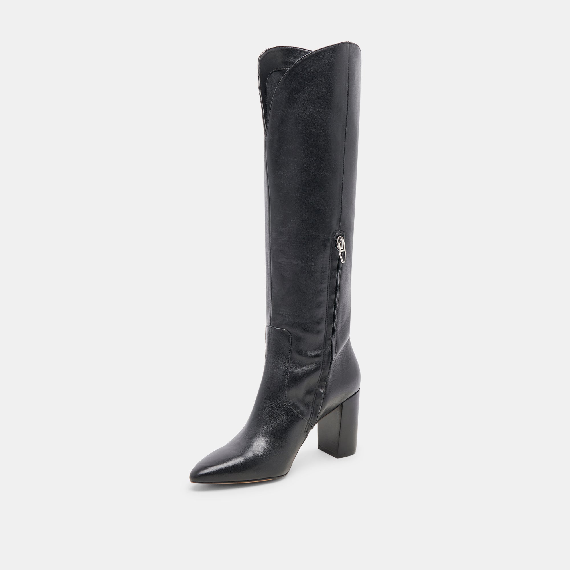 NEDI BOOTS BLACK LEATHER