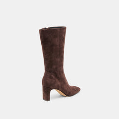 RIGGS BOOTS MAHOGANY SUEDE