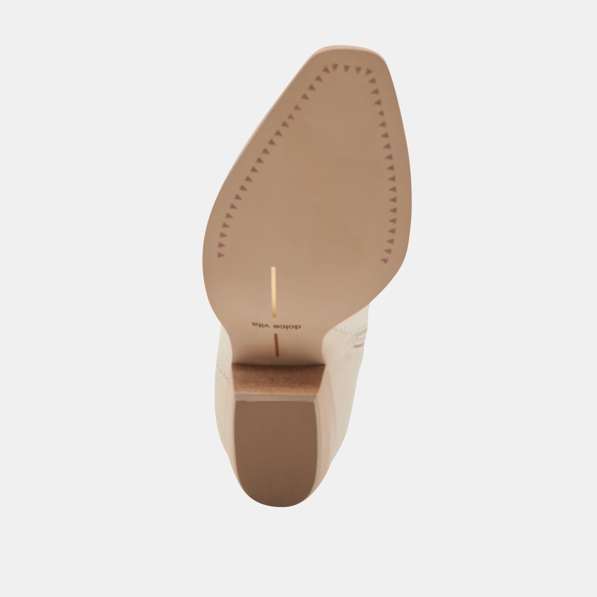 SHANIA BOOTIES IVORY NUBUCK