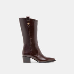 VERN BOOTS CHOCOLATE LEATHER