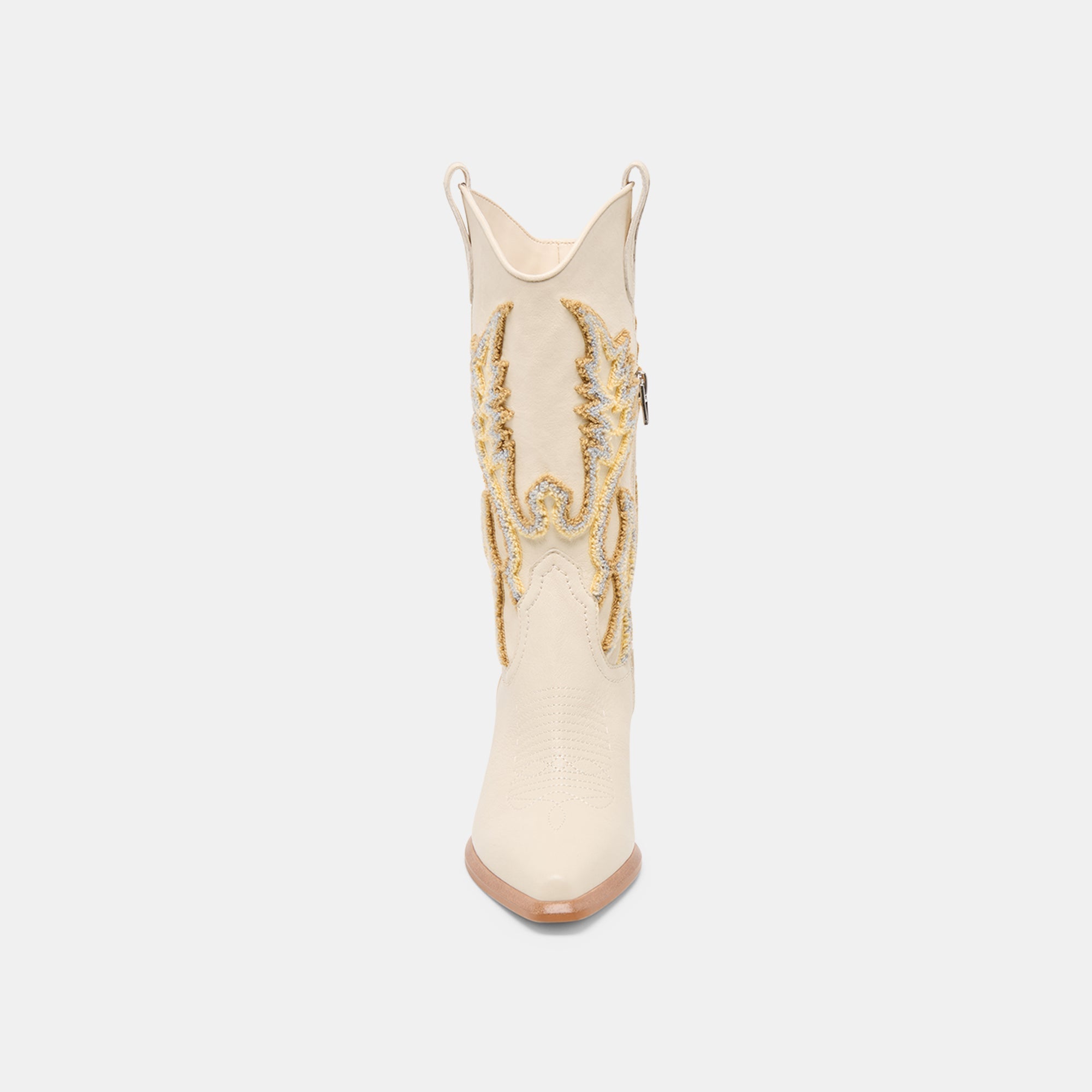 VILA BOOTS IVORY LEATHER