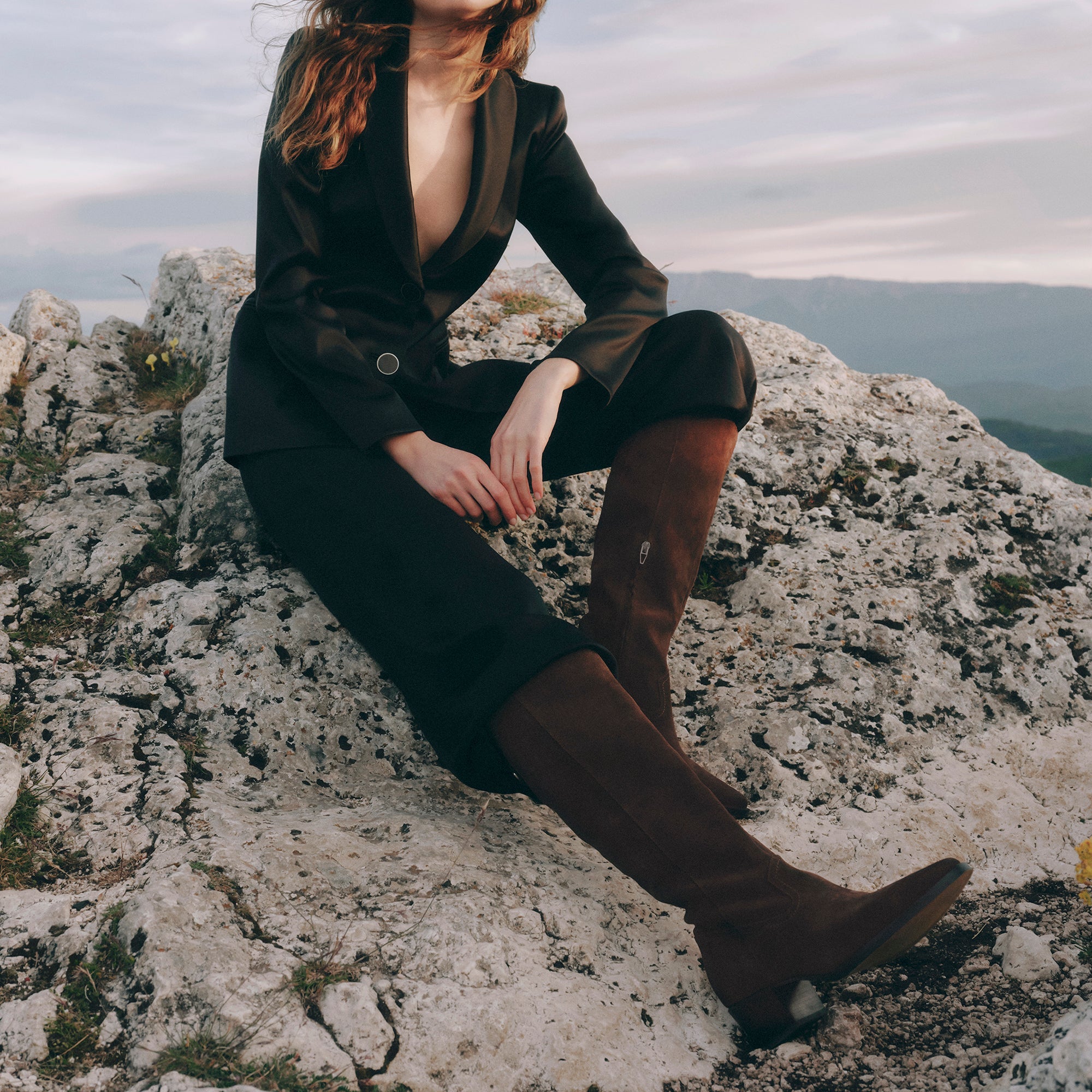 VIRONA H2O BOOTS DK BROWN SUEDE