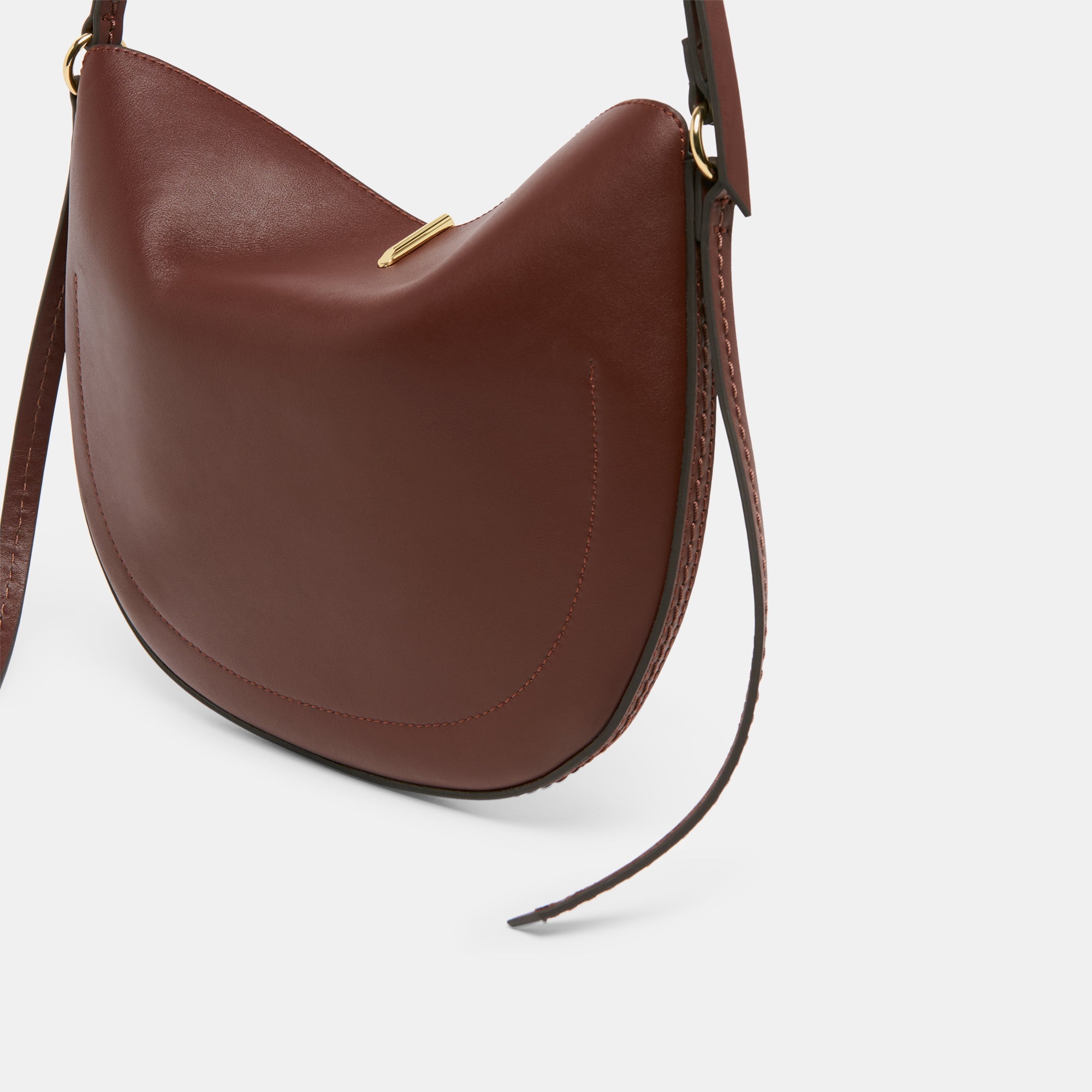 BURANO CROSSBODY BROWN LEATHER