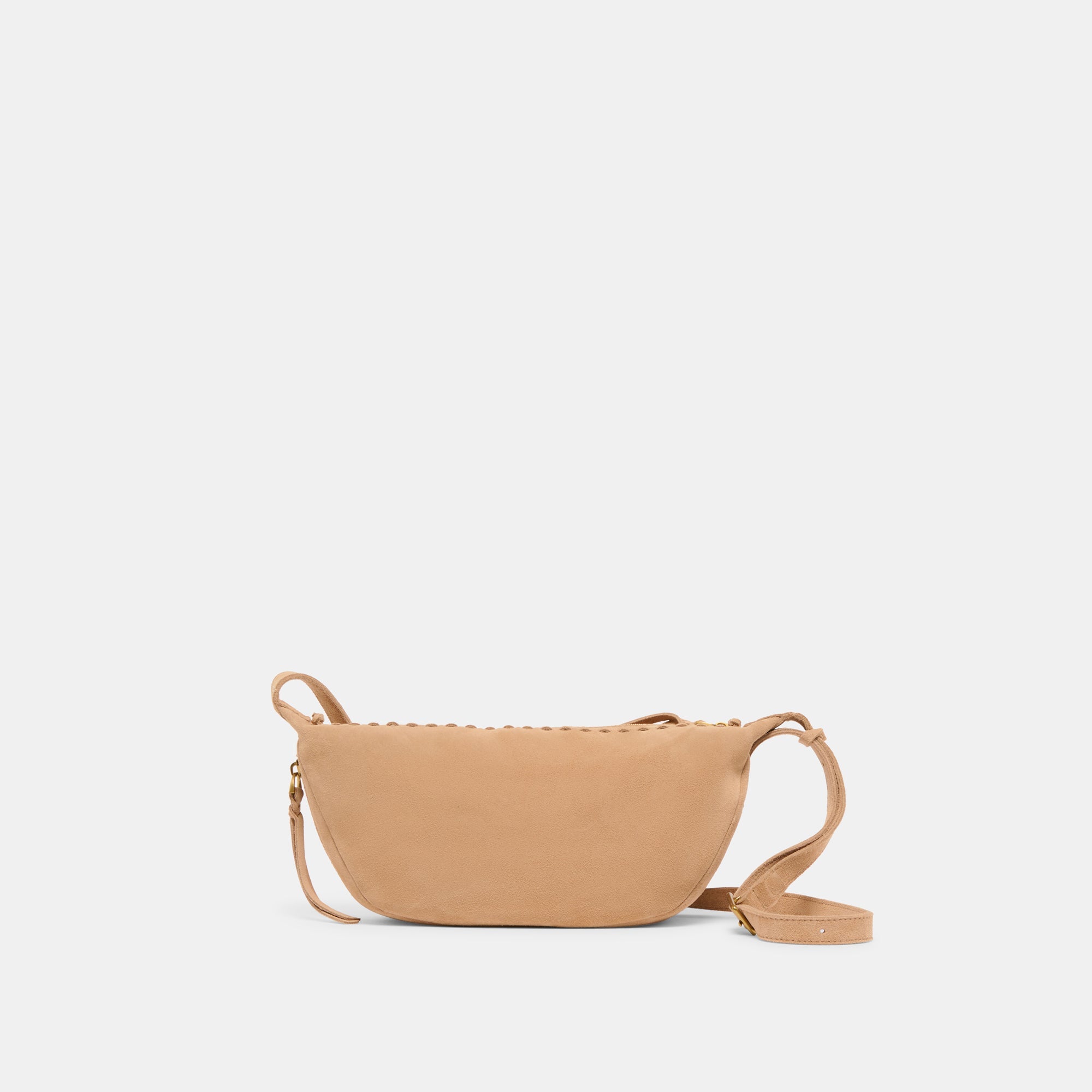 LIPARI CROSSBODY BEIGE SUEDE