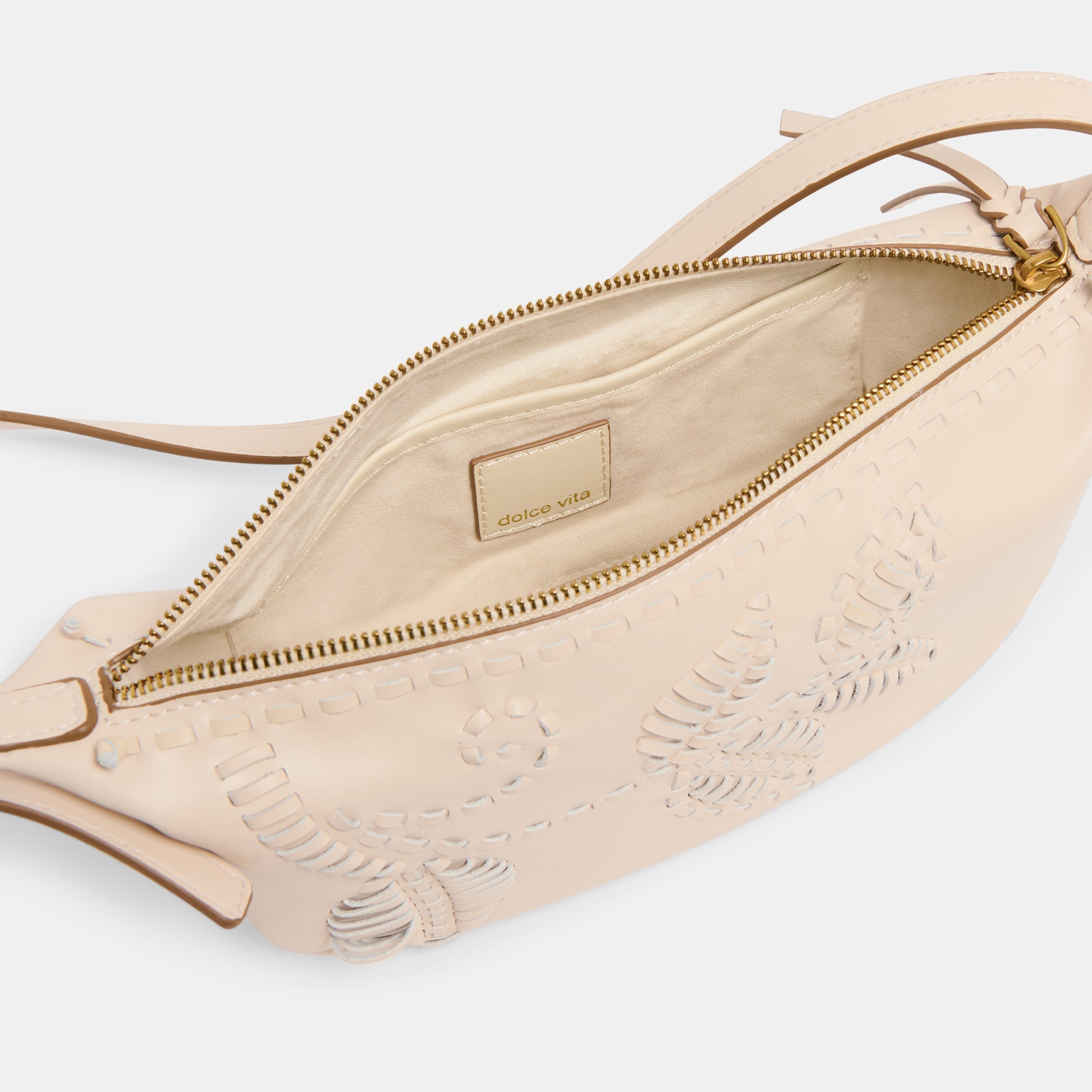 LIPARI CROSSBODY CREME LEATHER