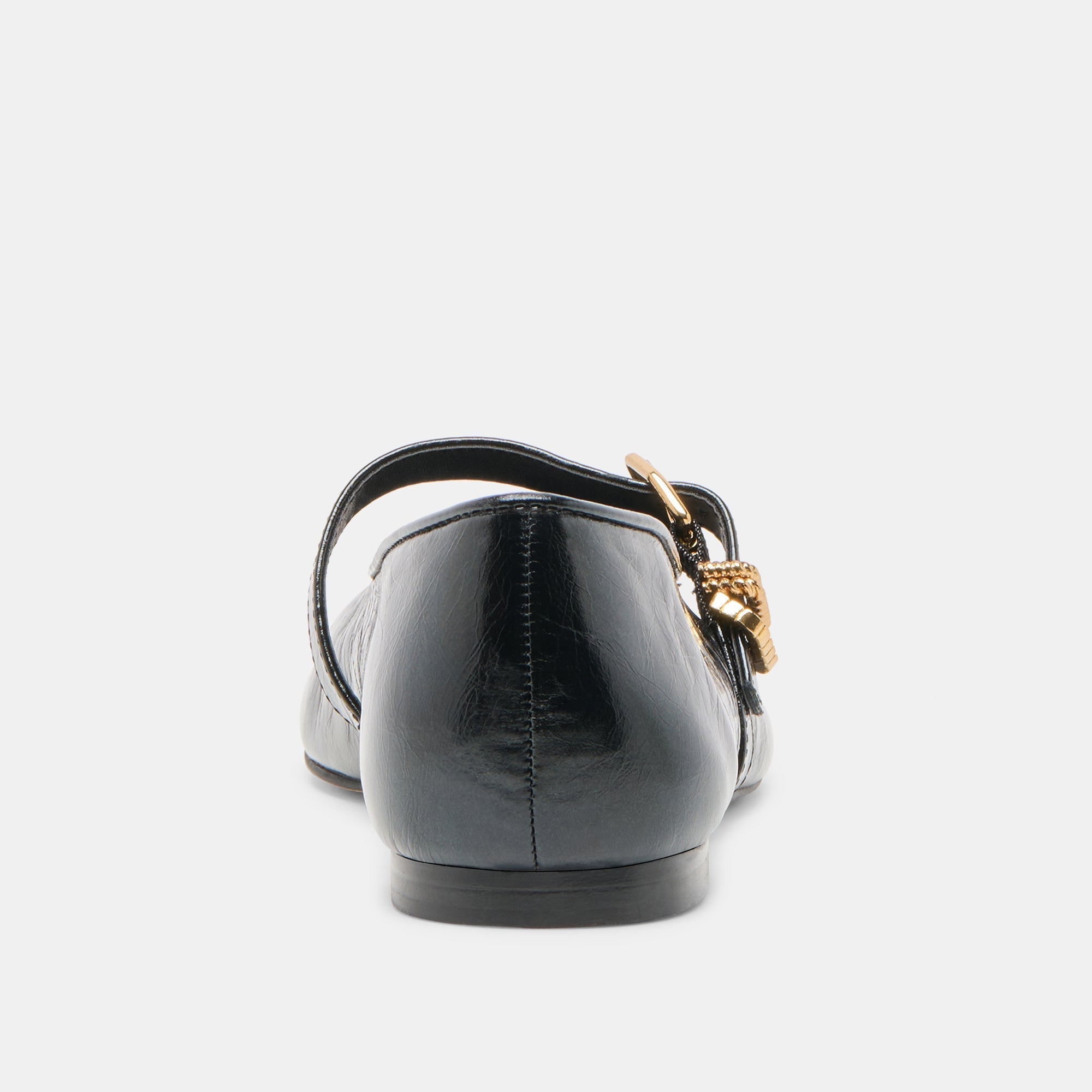 ALIZZA BALLET FLATS MIDNIGHT CRINKLE PATENT