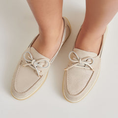 DORIS LOAFERS TAUPE METALLIC WOVEN