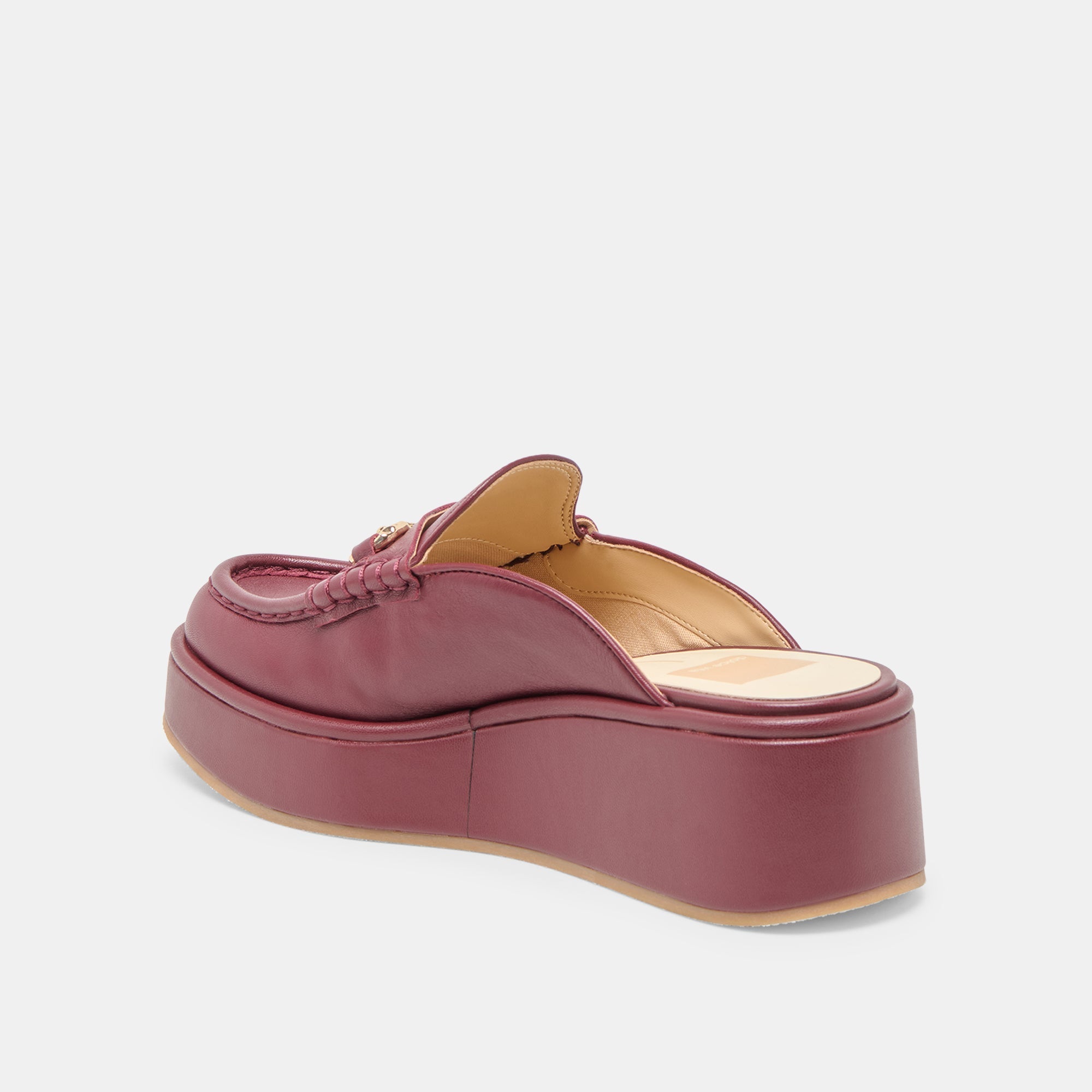 DORREL LOAFERS MAROON LEATHER