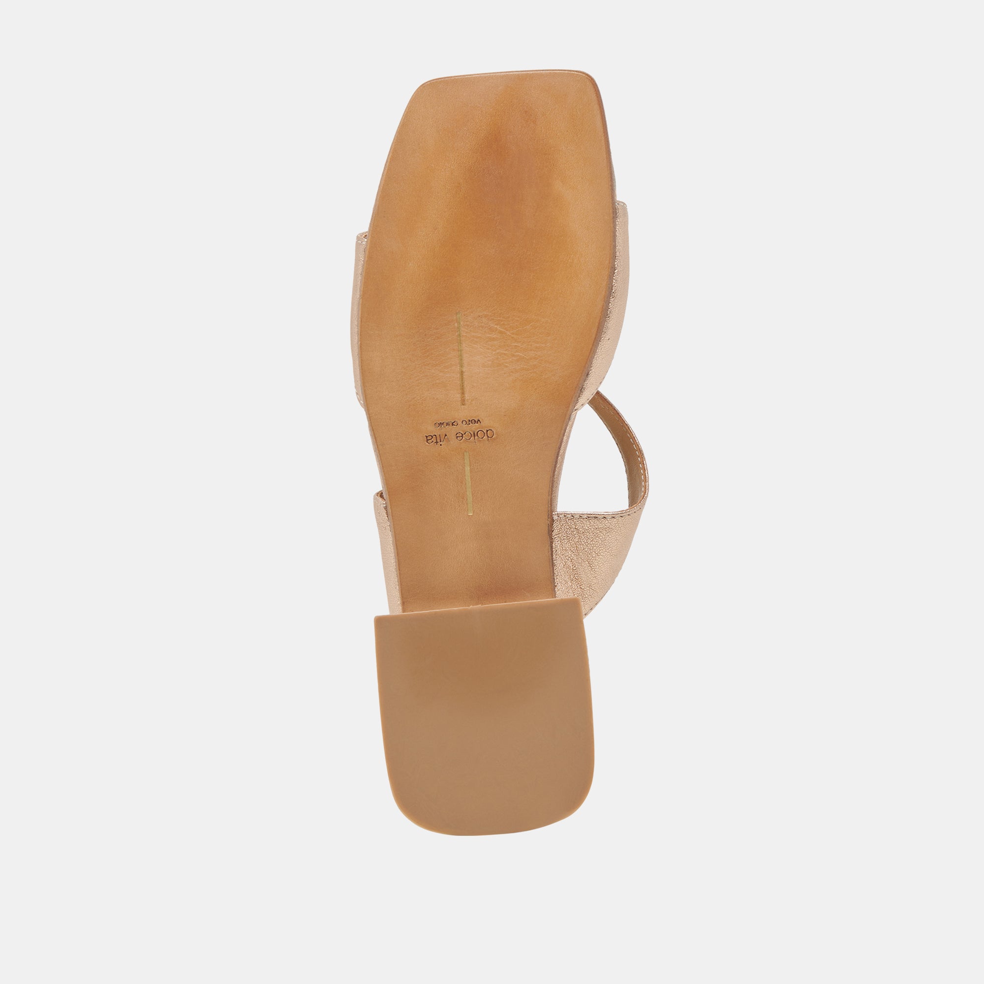 LAVERN SANDALS GOLD METALLIC LEATHER