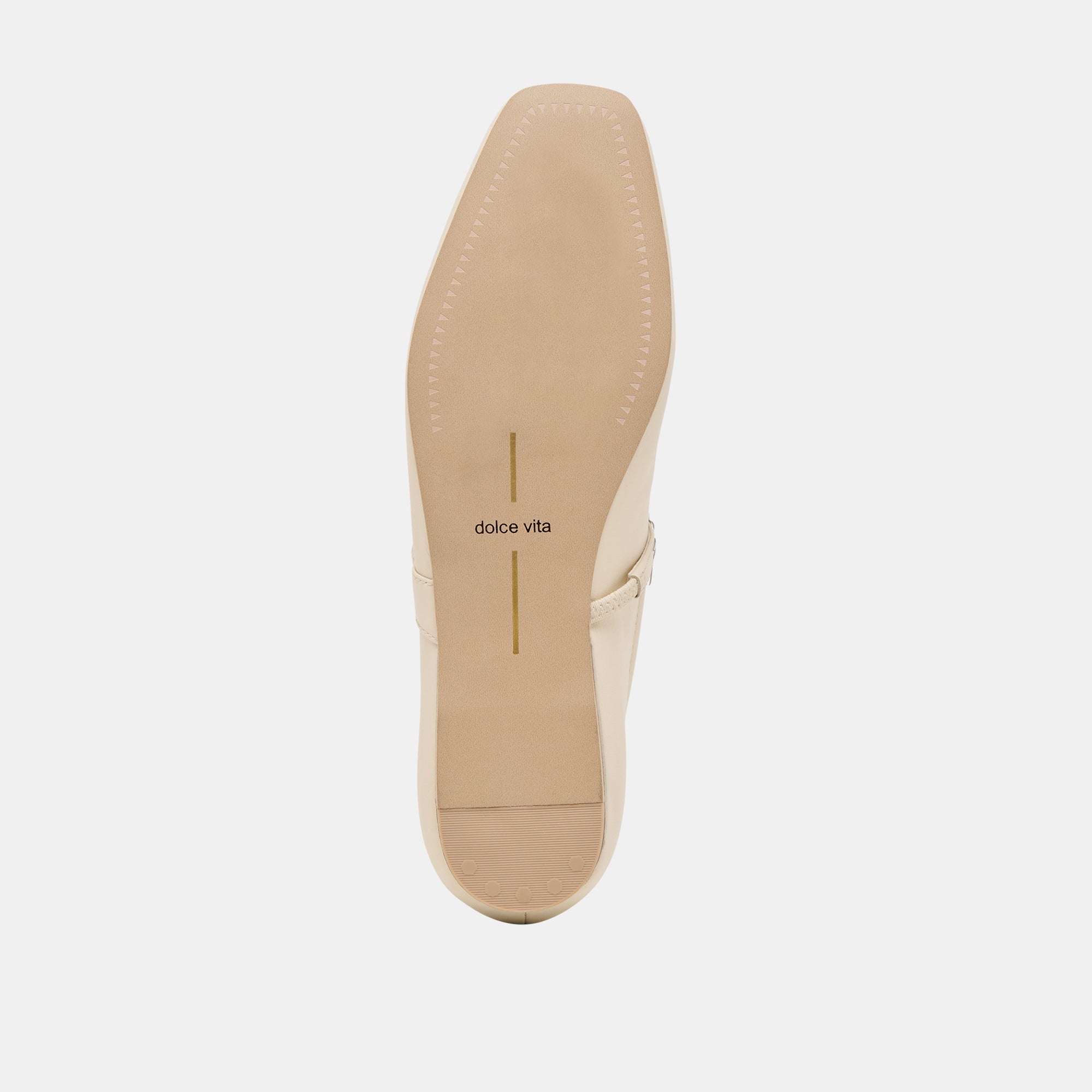 RADYA BALLET FLATS CREME LEATHER