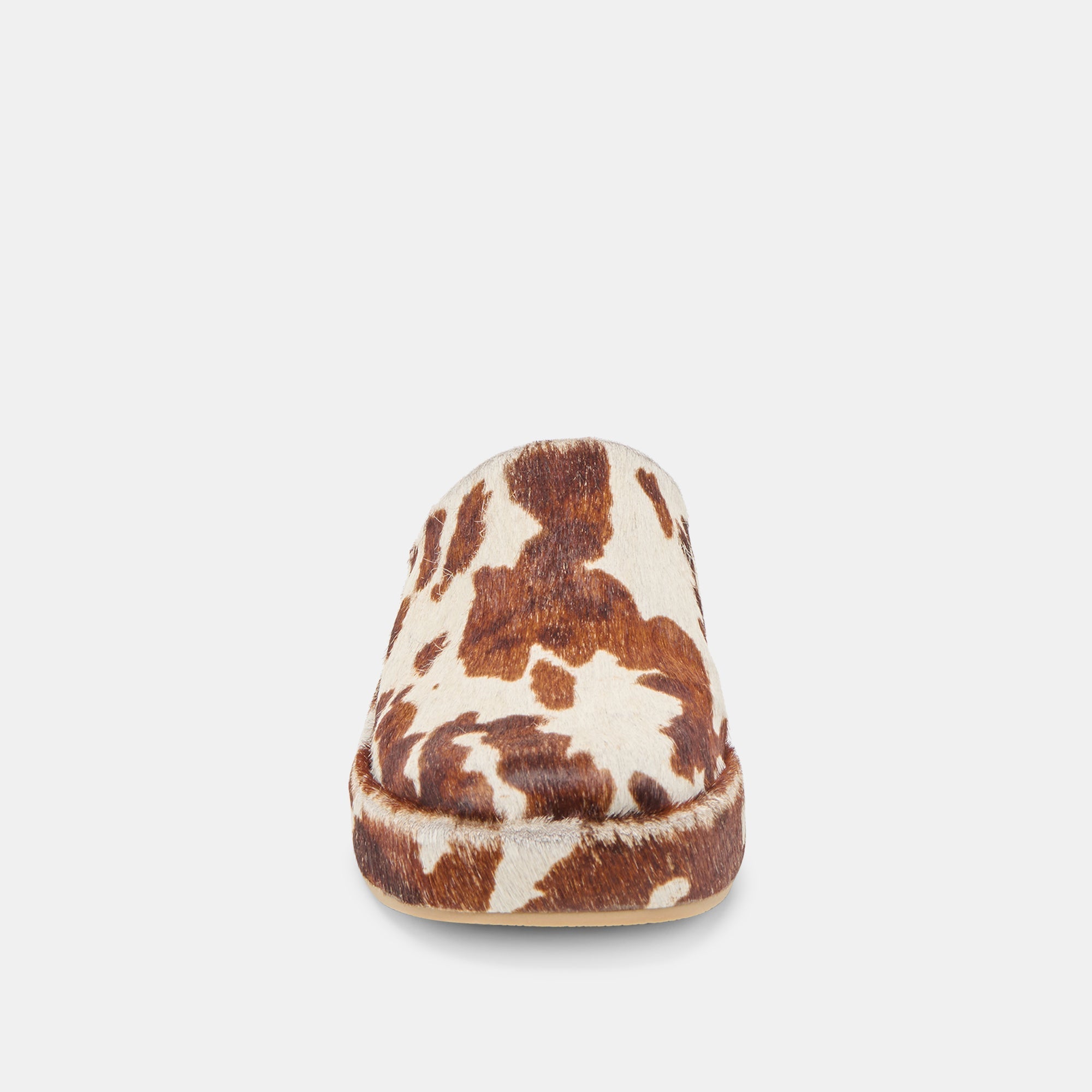 ROSITA FLATS COCOA TAURUS CALF HAIR