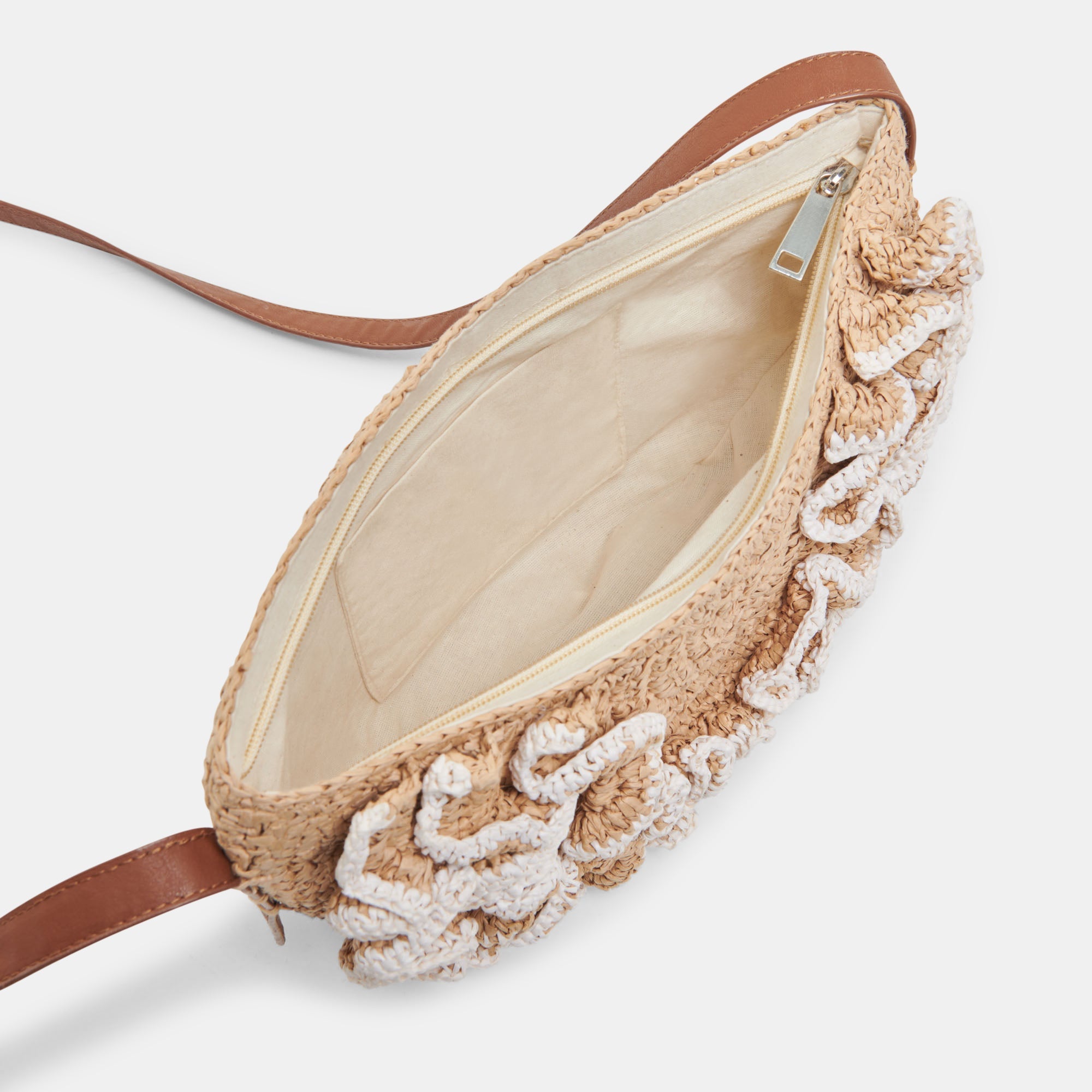 ATRANI CROSSBODY NATURAL RAFFIA